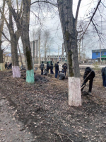 Участие в общегородском субботнике